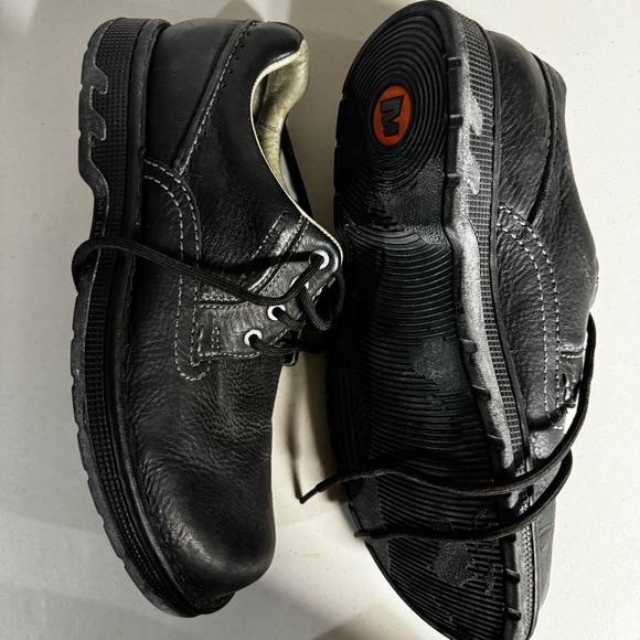 Merrell casual leather dress shoes. size 10 Black - Picture 4 of 4